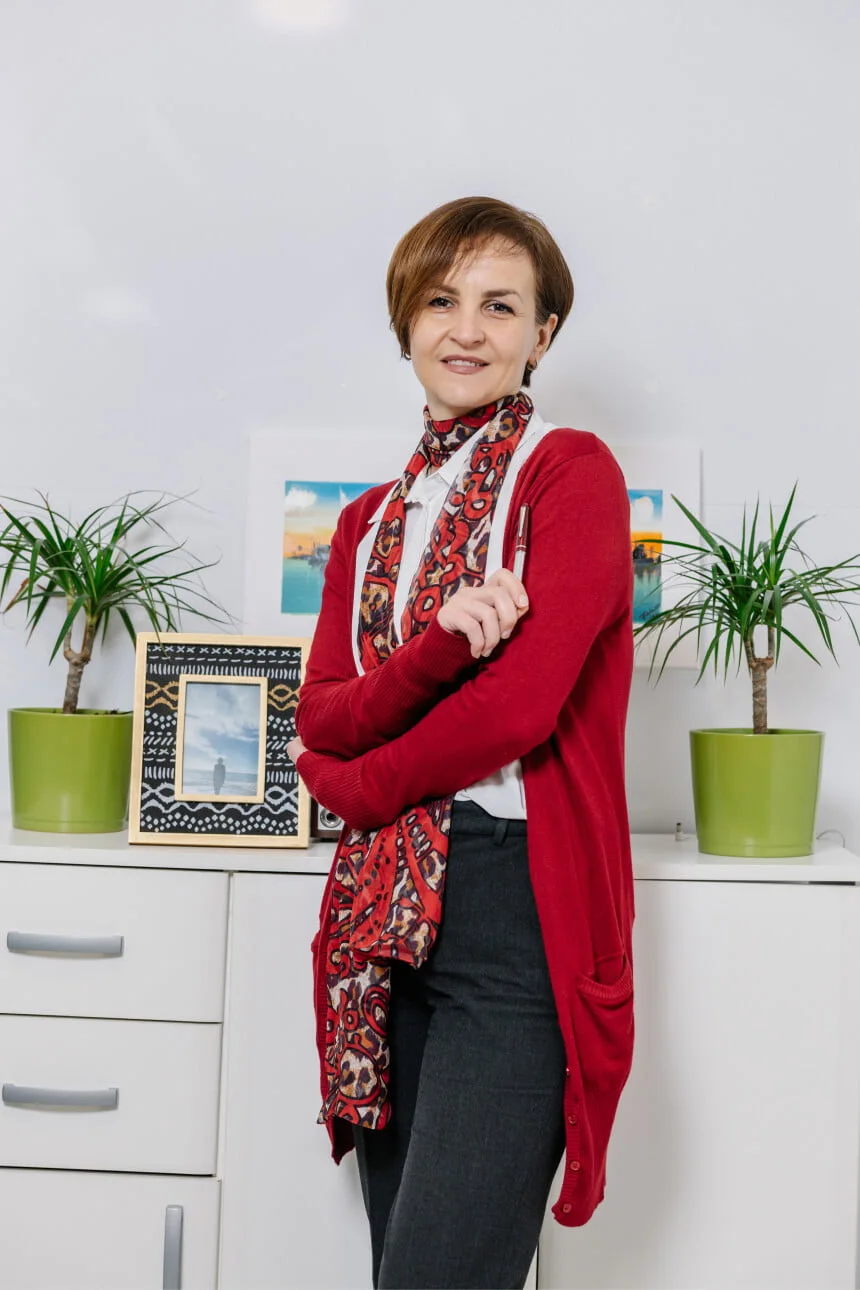 Mersiha Fetahović, psihoterapeut, u savjetovalištu Gea u Baru